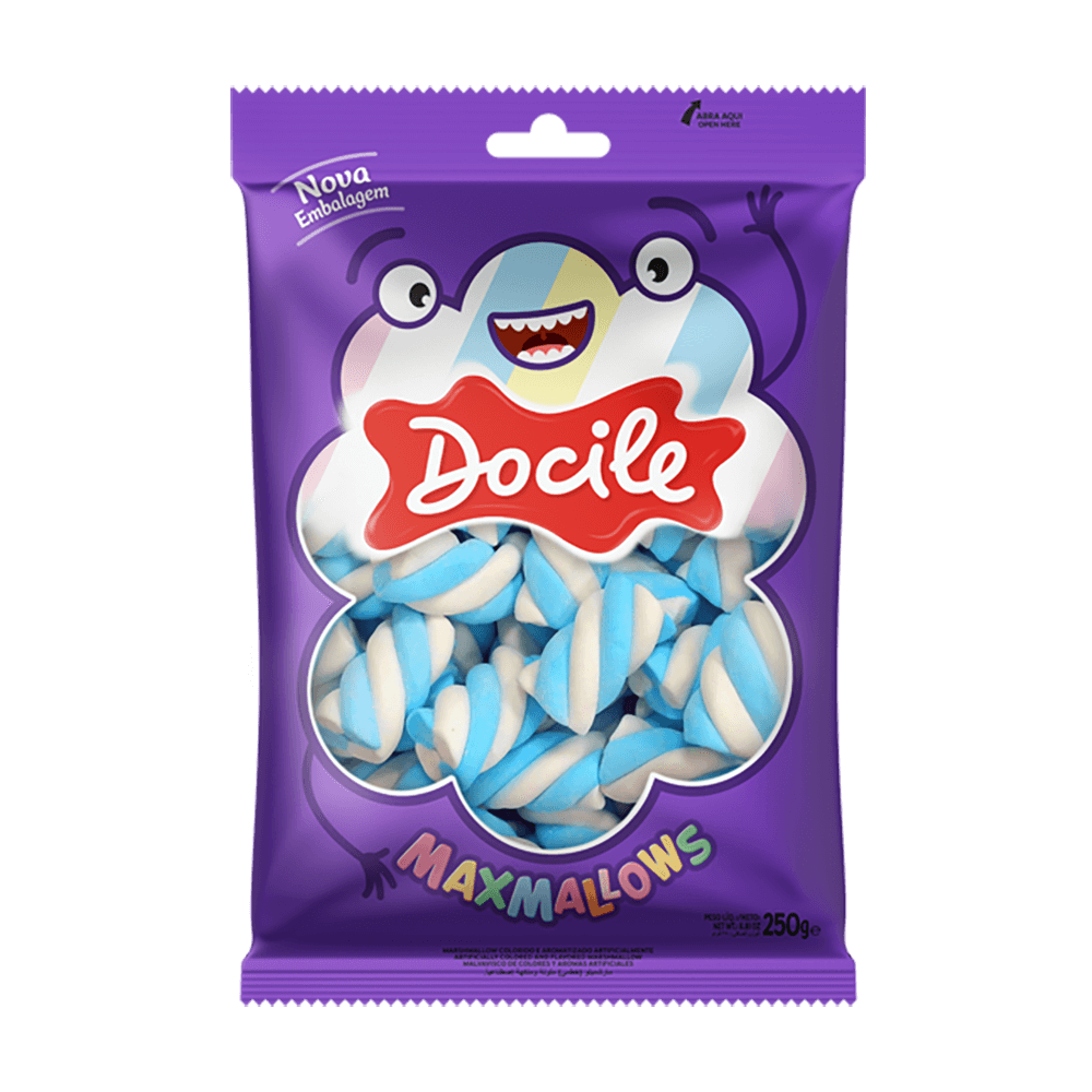 MARSHMALLOW TORÇÃO AZUL – DOCILE