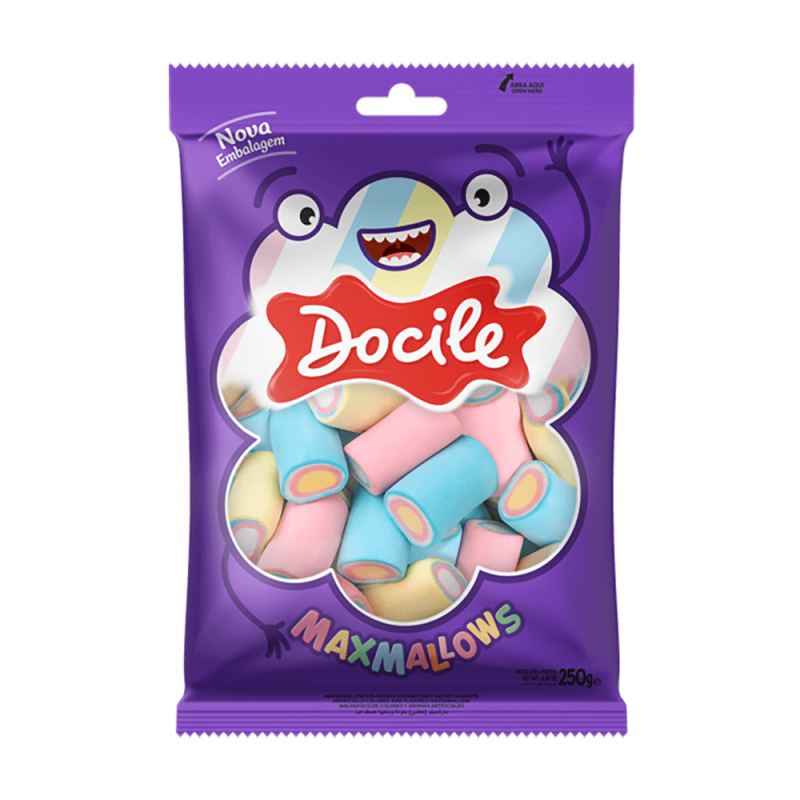 MARSHMALLOW TUBO COLORIDO – DOCILE