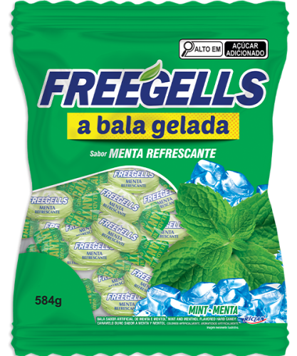 BALA FREEGELLS MENTA REFRESCANTE – RICLAN