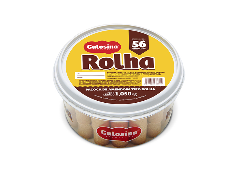 PAÇOCA ROLHA – GULOSINA