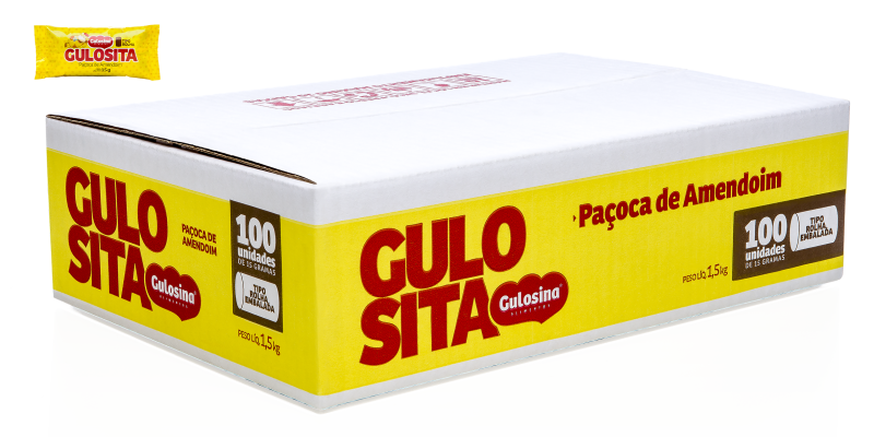 PAÇOCA ROLHA – GULOSINA