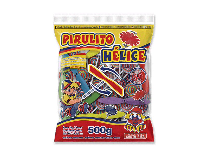 PIRULITO HÉLICE – PIRULITOS SANTA RITA