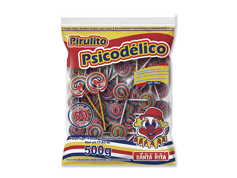 PIRULITO PSICODÉLICO II – PIRULITOS SANTA RITA