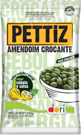 AMENDOIM PETTIZ CEBOLA E SALSA – DORI