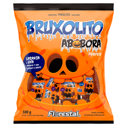 PIRULITO BRUXOLITO ABÓBORA – FLORESTAL