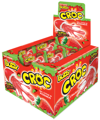 Chicle Croc Morango – Riclan