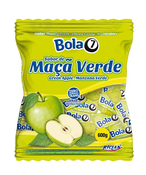 BALA BOLA 7 MAÇÃ VERDE – RICLAN