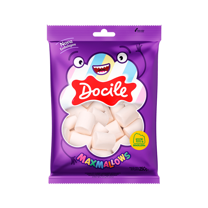 MARSHMALLOW TUBO BRANCO – DOCILE