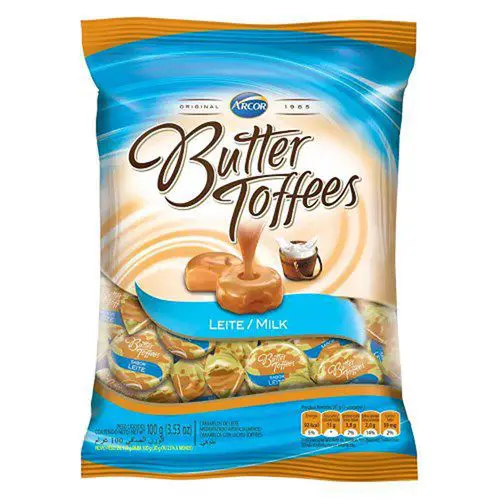 BUTTER TOFFEES LEITE – ARCOR