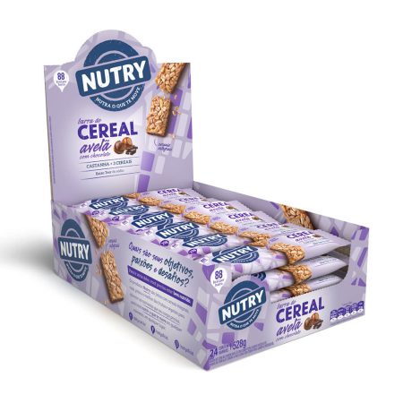 BARRA DE CEREAL AVELÃ – NUTRY