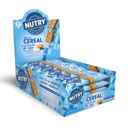 BARRA DE CEREAL CASTANHA DE CAJU – NUTRY