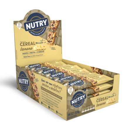 BARRA DE CEREAL BANANA – NUTRY