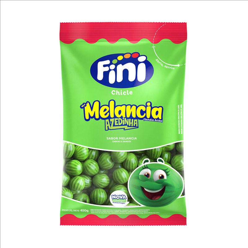 CHICLE MELANCIA AZEDINHA – FINI